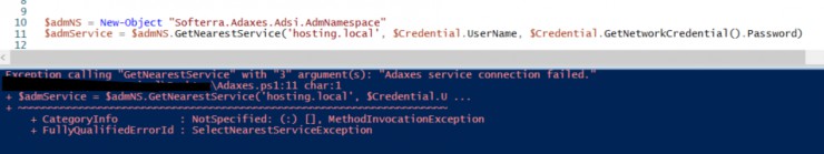 Here's my attempt of interacting with the Adaxes PowerShell SDK module with no luck.