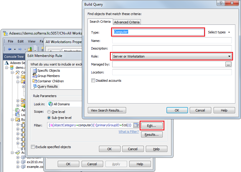 (Multiple Containers in Business Unit)